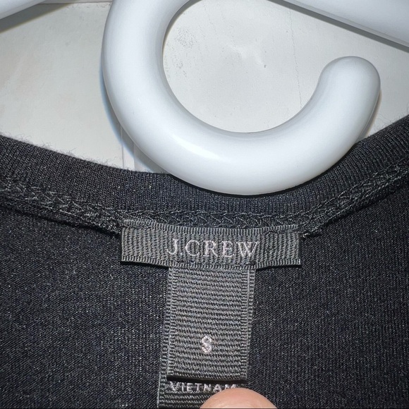 J. Crew Bodysuit Wrap Black Bodycon Modal Black Size Small - Picture 4 of 11